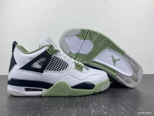 Air 4 Seafoam WMNS AQ9129-103 Jordan 0526
